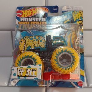 Hot Wheels Monster Trucks 1:64 Scale Will Trash It All WILL COOL